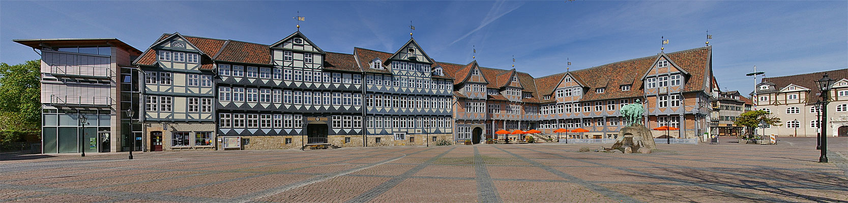 Panorama Rathaus am Stadtmarkt